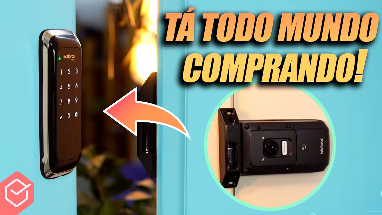 Por que TODO MUNDO tá COMPRANDO essa FECHADURA ELETRÔNICA? // Intelbras FR101
