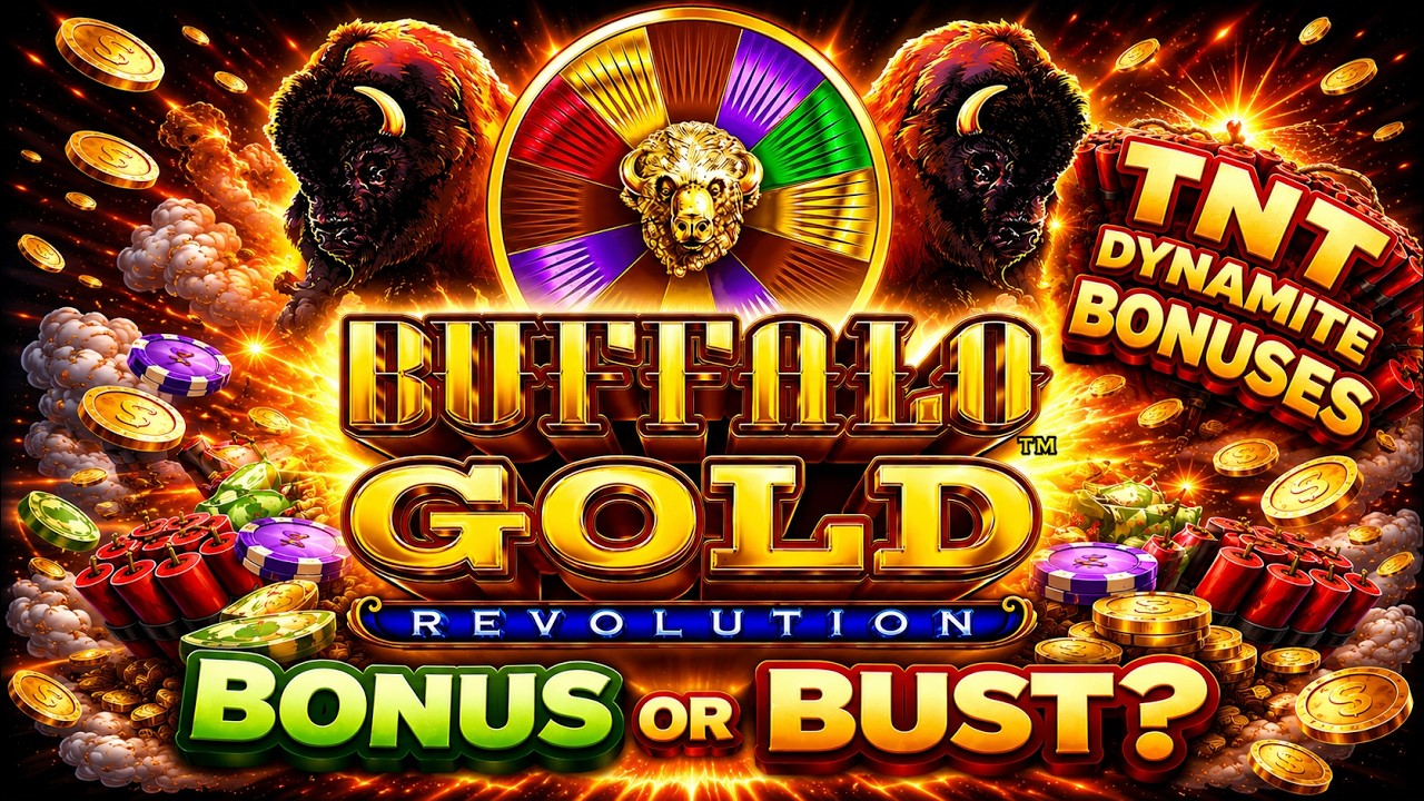 Buffalo Gold Revolution... BONUS or BUST?  Let&rsquo;s win! 🚀