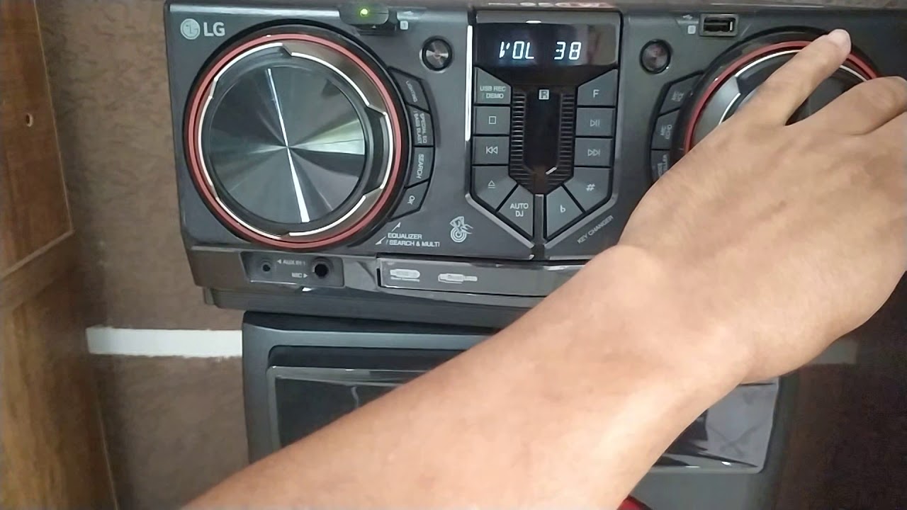 LG Cl 65 Xboom falantes de 7