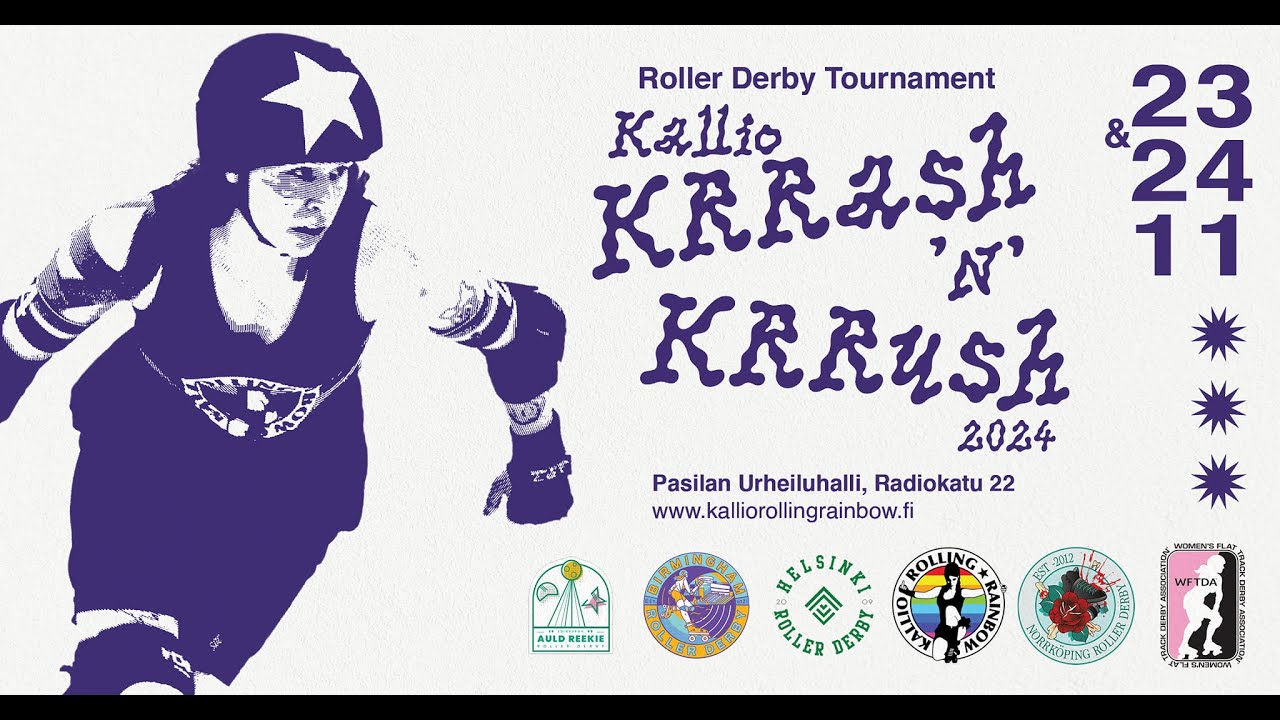 [DAY 1] Kallio KRRash 'n' KRRush - Roller derby