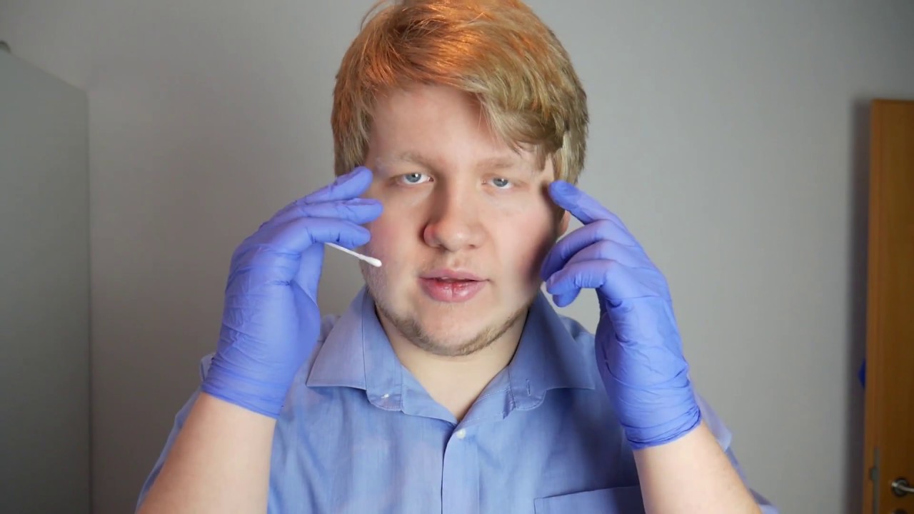 ASMR Yearly Check-up - Doctor Roleplay in German ( Deutsch / Binaural)
