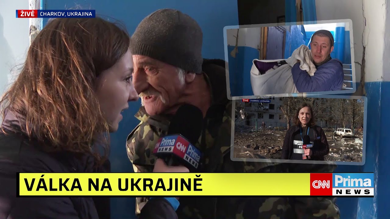 Ukrajina očima reportérky CNN Prima NEWS: Jako po tornádu. Lidé umírají, nemám slov