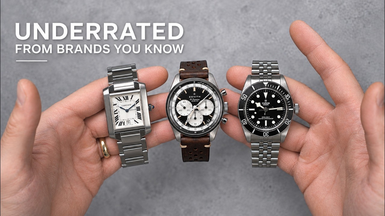 7 забытых часов от любимых брендов (Tudor, Omega, Cartier, Zenith и другие)