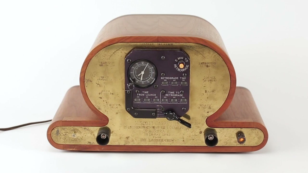 &lsquo;Satellite Clock' from Scott Carpenter's Historic Spacecraft Goes Up for Auction