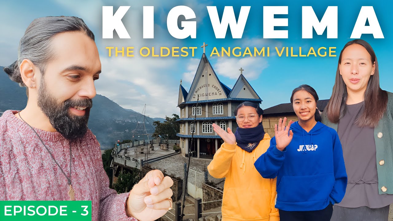 Made It To KIGWEMA The Oldest ANGAMI VILLAGE In Nagaland | How Naga Village People Treated Me?