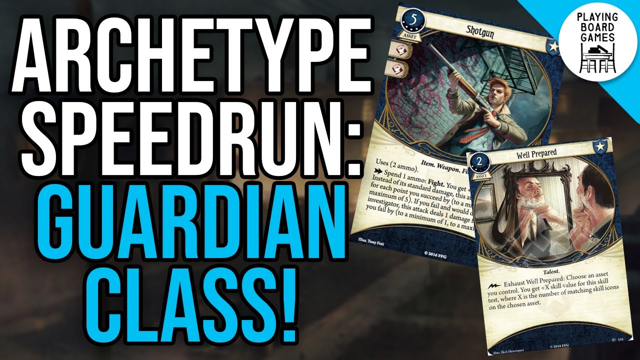 Guardian Archetype Speedrun | ARKHAM HORROR: THE CARD GAME
