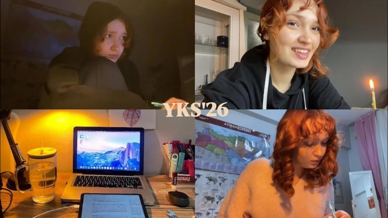 YKS26|YKS'YE HAZIRLANIRKEN BİR GÜNÜM NASIL GEÇİYOR?#yksvlog 