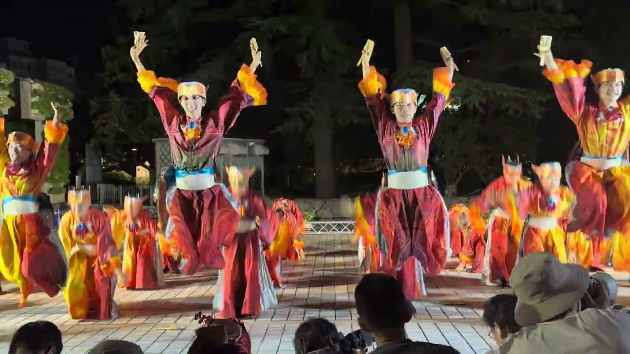 富山よさこい2025『TACYON』2日目光の広場