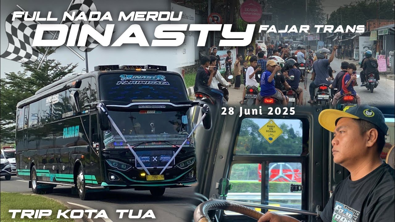 WOW 😱 NADA MERDU BUS DINASTY ‼️ FULL NADA VIRAL TERBARU 🔥🔥