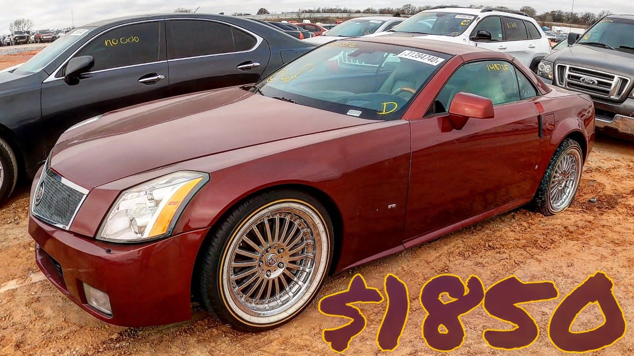 Copart Walk Around And Found Cadillac XLR $1850