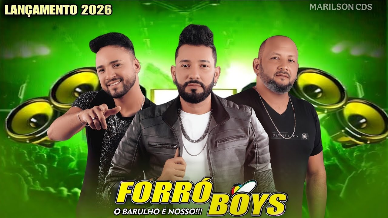 FORRÓ BOYS REPERTÓRIO ATUALIZADO CD PROMOCIONAL 2026