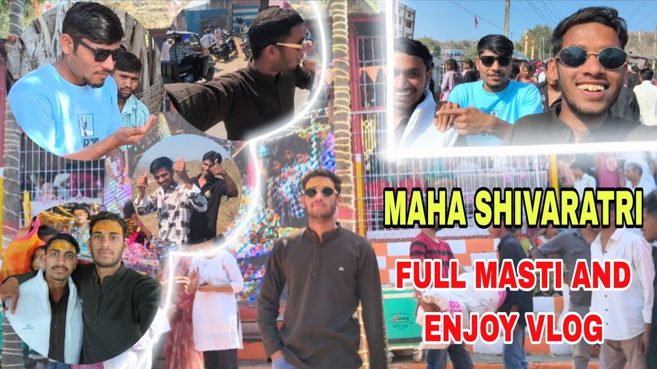 MAHA SHIVARATRI VLOG 🥰 Public me full masti and enjoy..  ! ( Part - 1 )