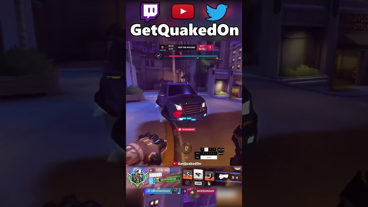 Подборка клипов GetQuakedOn 232 #overwatch #genji #tracer #vendetta #doomfist #anran #overwatchclips