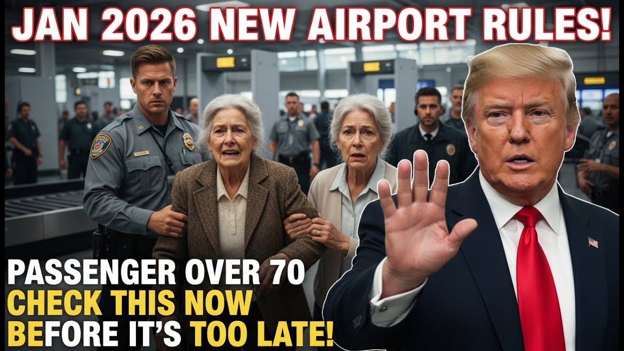 Flying After 70 NEW 2026 Airport Rules Are DENYING Seniors at the Gate