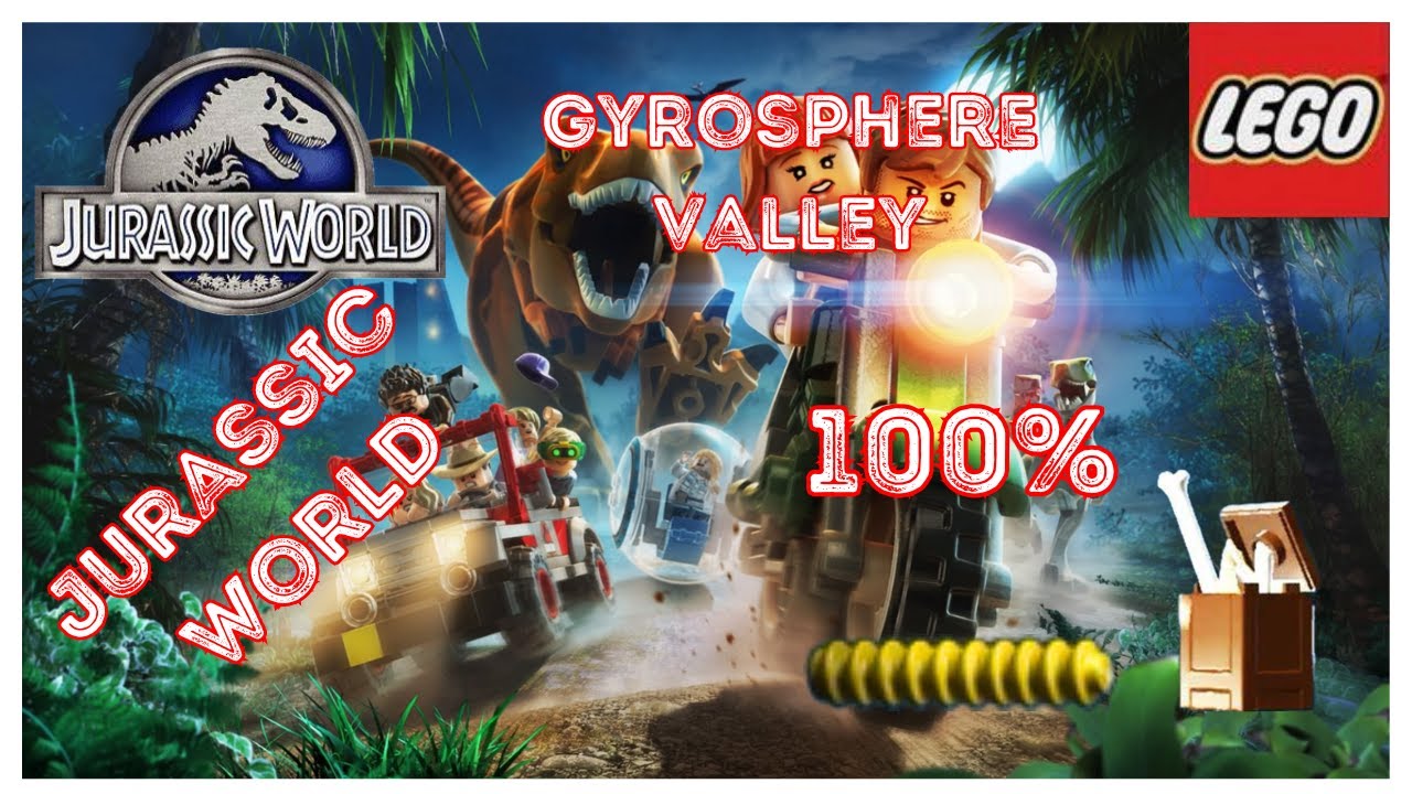 Lego Jurassic World Part 17 Gyrosphere Valley