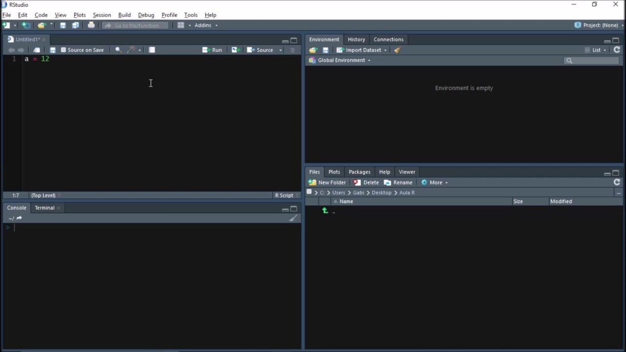 Download do software R/Instala&ccedil;&atilde;o/Introdu&ccedil;&atilde;o ao R