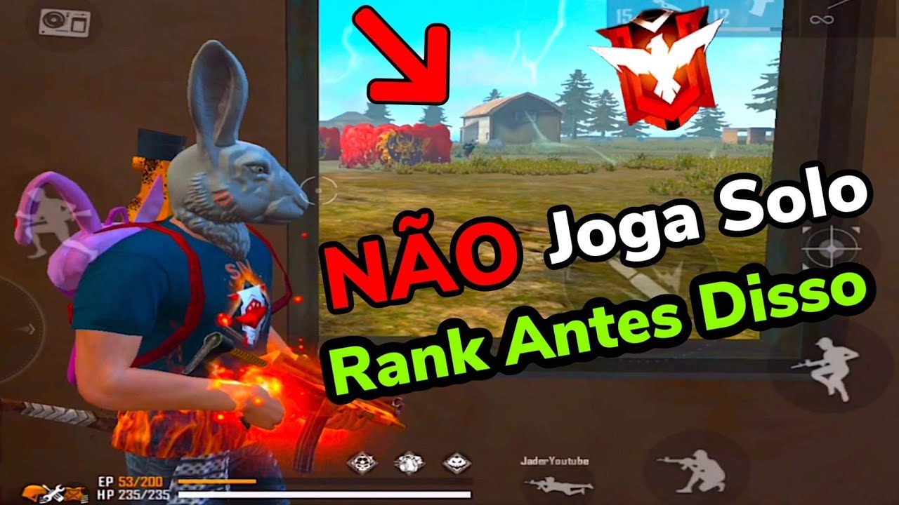 NUNCA JOGUE SOLO RANK ANTES DESSAS 7 DICAS - FREE FIRE