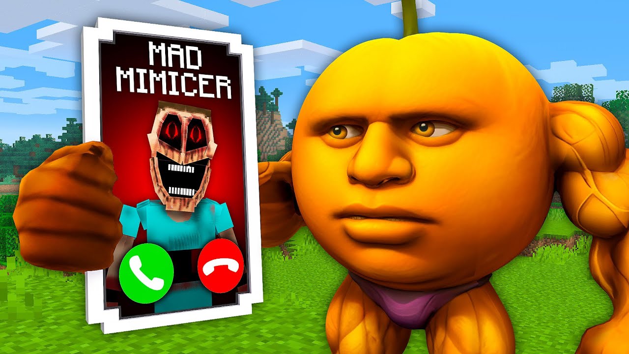 MAD MIMICER call UDIN DIN DIN DUN in Minecraft