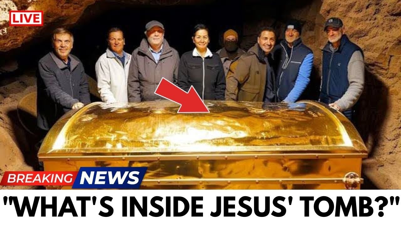 Inside Jesus' Tomb: Opened for the First Time in 2,000 Years