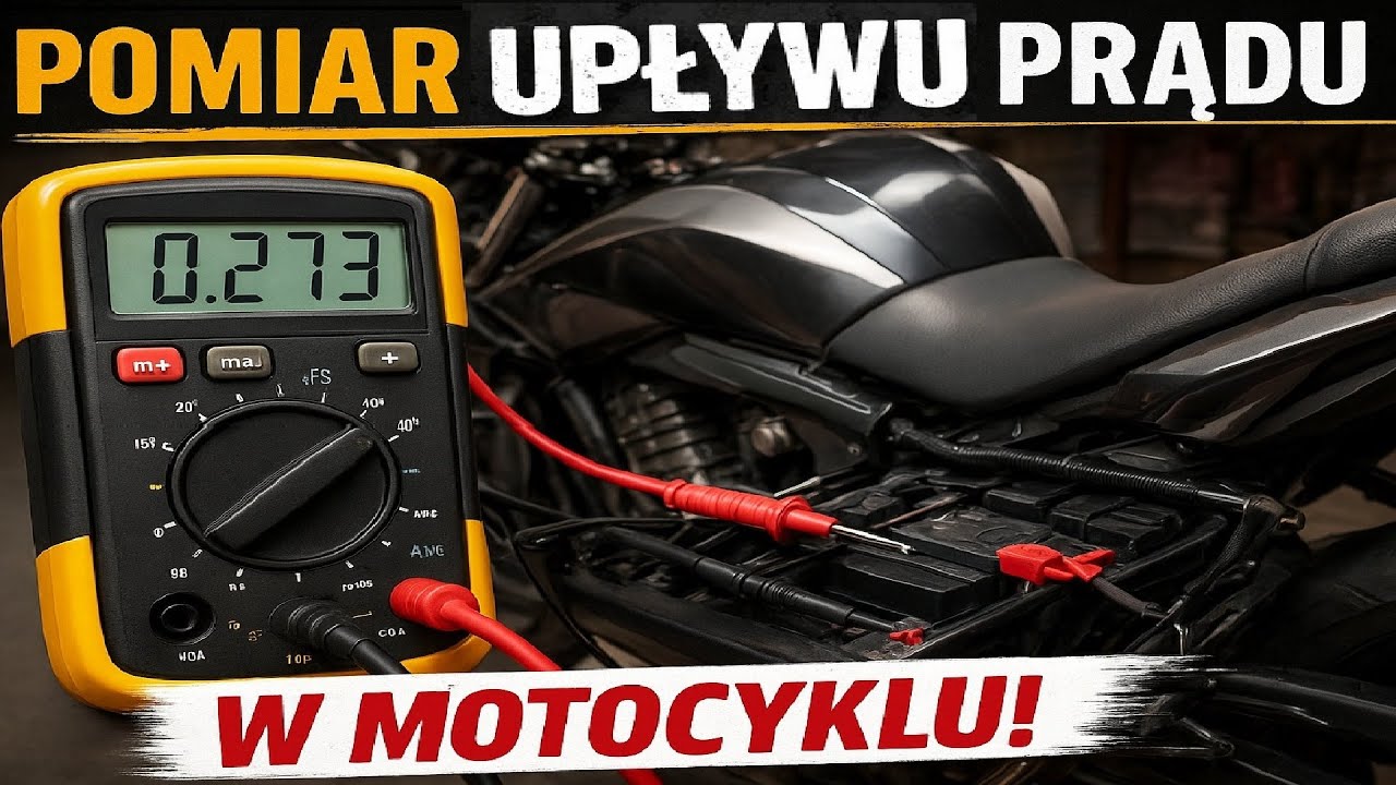 Upływ prądu w motocyklu - Co to ? Jak zmierzyć ? Jak zmniejszyć ?