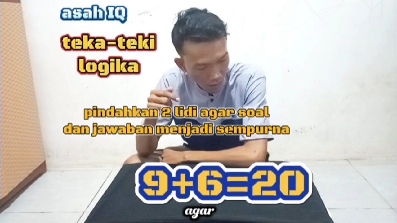 TES KECERDASAN teka-teki logika 
