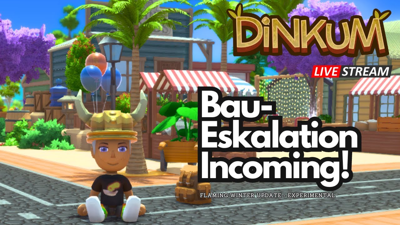 🎉 Freitag, 20 Uhr – Zeit für ein neues #Bauabenteuer! 🛠️ #dinkum