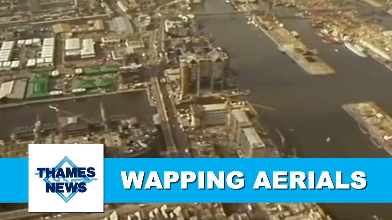 1988 Wapping: Aerials | Thames News
