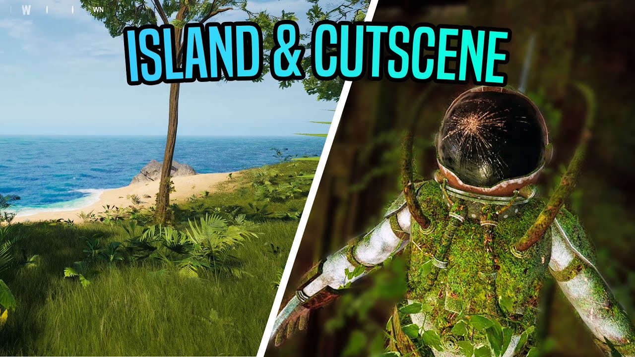 Making an ISLAND & CUTSCENE for my EXPLORATION game - Devlog #3