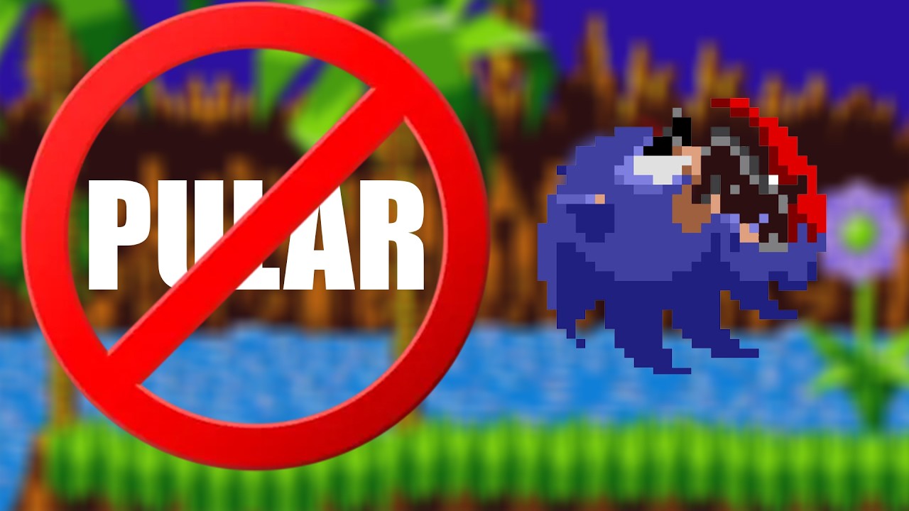 se eu PULAR em JOGOS DO SONIC, o vídeo acaba - Desafio Sonic