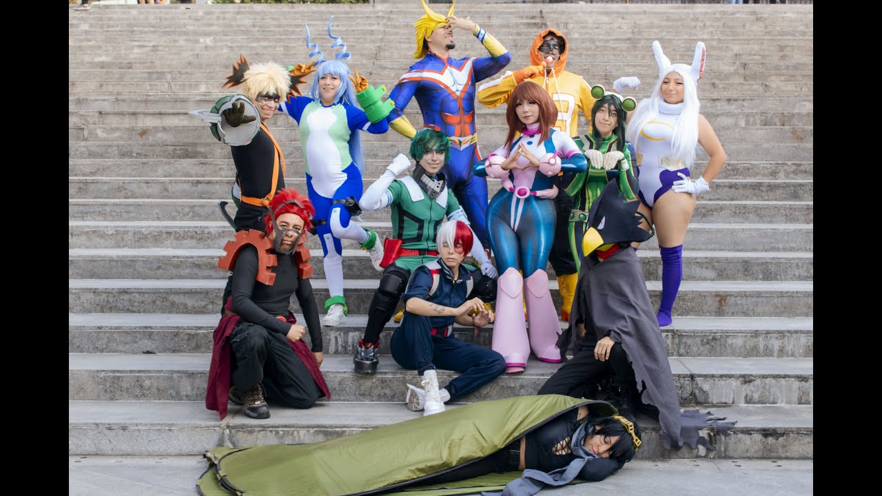 #myheroacademia Grupal cosplay