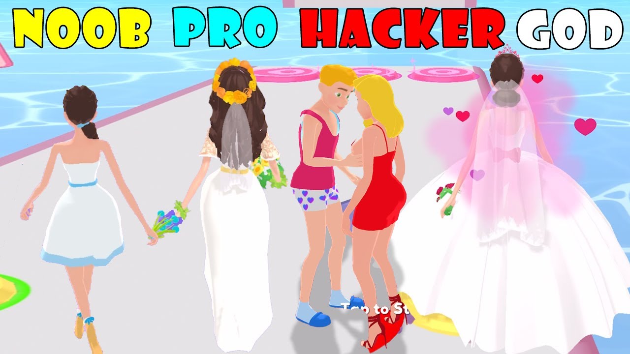 NOOB vs PRO vs HACKER vs GOD - Dream Wedding New Content
