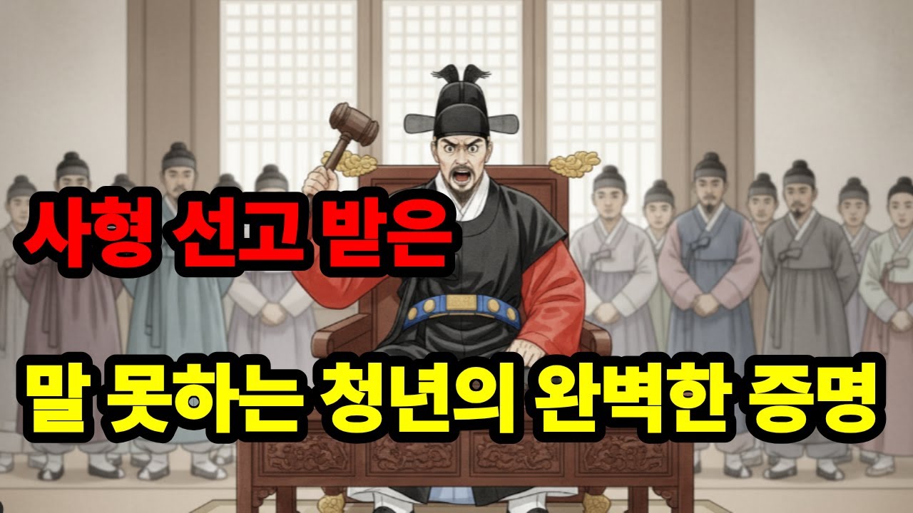 말 못하는 청년이 억울한 누명을 쓴 뒤 그림 하나로 진범을 밝혀낸 이야기 | 야담 설화 감동사연 라디오드라마 역사이야기