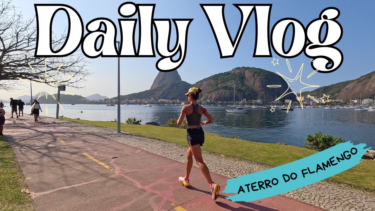CORREMOS no Aterro do Flamengo &ndash; Nossa rotina no Rio! // DAILY VLOG