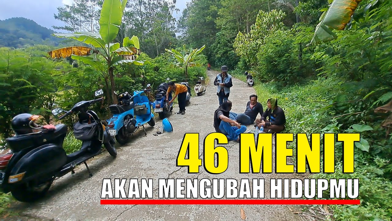 Vespa Trouble Berjamaah Di Tengah Hutan