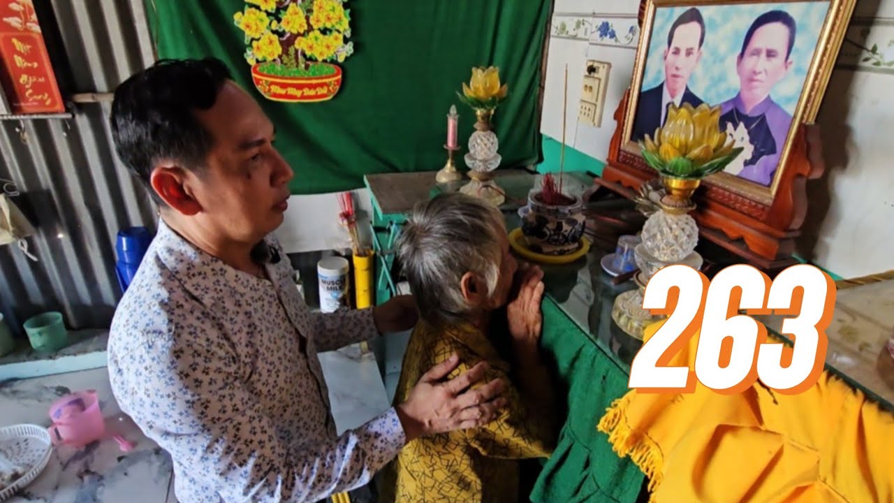 Cô Nga Khóc Trước Bàn Thờ Khi Cho Mẫu Tóc Làm XN
