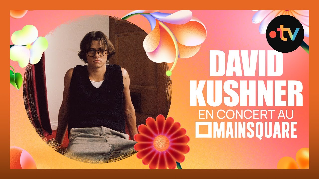 David Kushner en concert au Main Square Festival 2025