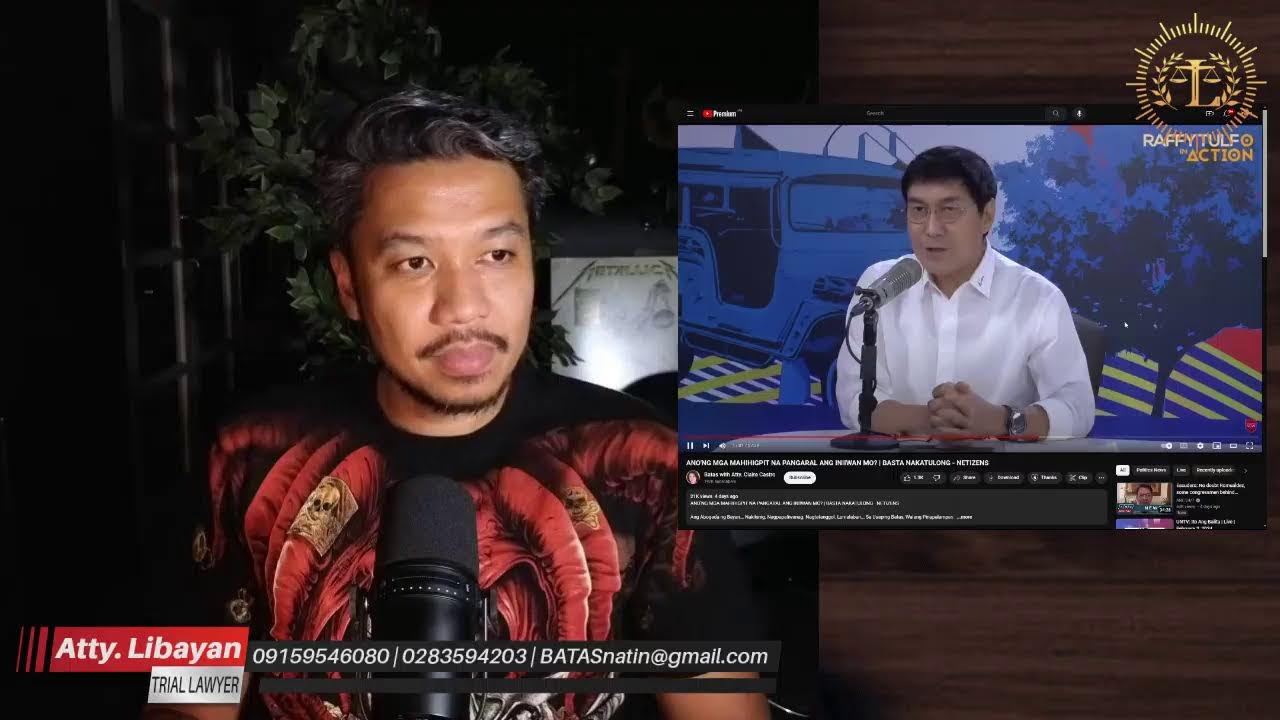 PART 2: MAGAGANDANG SINABI NI RAFFY TULFO feat ATTY. CLAIRE CASTRO