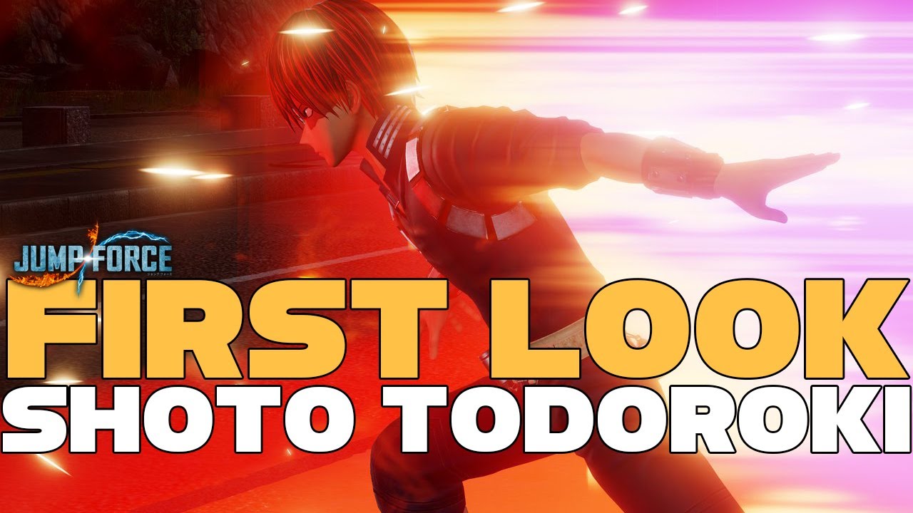 JUMP FORCE DLC SEASON 2 SHOTO TODOROKI [HD GAMEPLAY 1080p] Release Date!