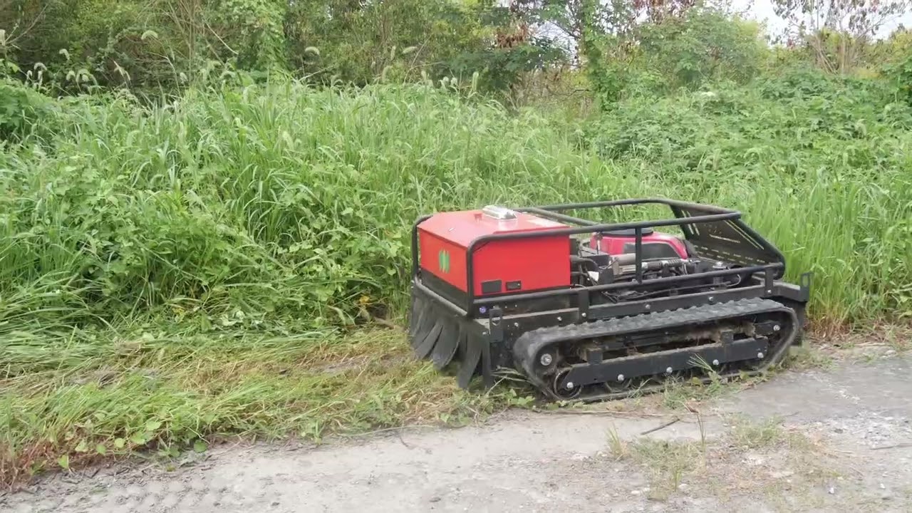 次世代型ハイブリッドラジコン草刈機！低価格で高性能のMowingBoy 迅 MC700新登場！！