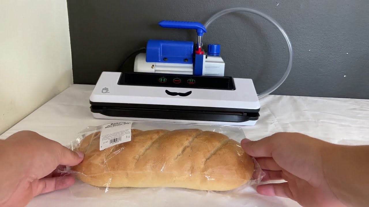 Vacuum Sealing Loaf of BREAD + Bonus