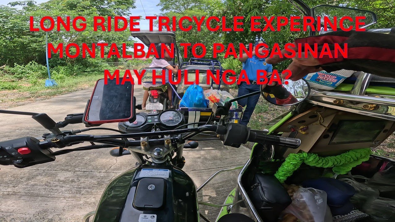 ROAD TRIP MONTALBAN TO PANGASINAN// TRICYCLE RIDES EXPERIENCE// IWAS NCAP// SHORTCUT MACABUD TO SJDB