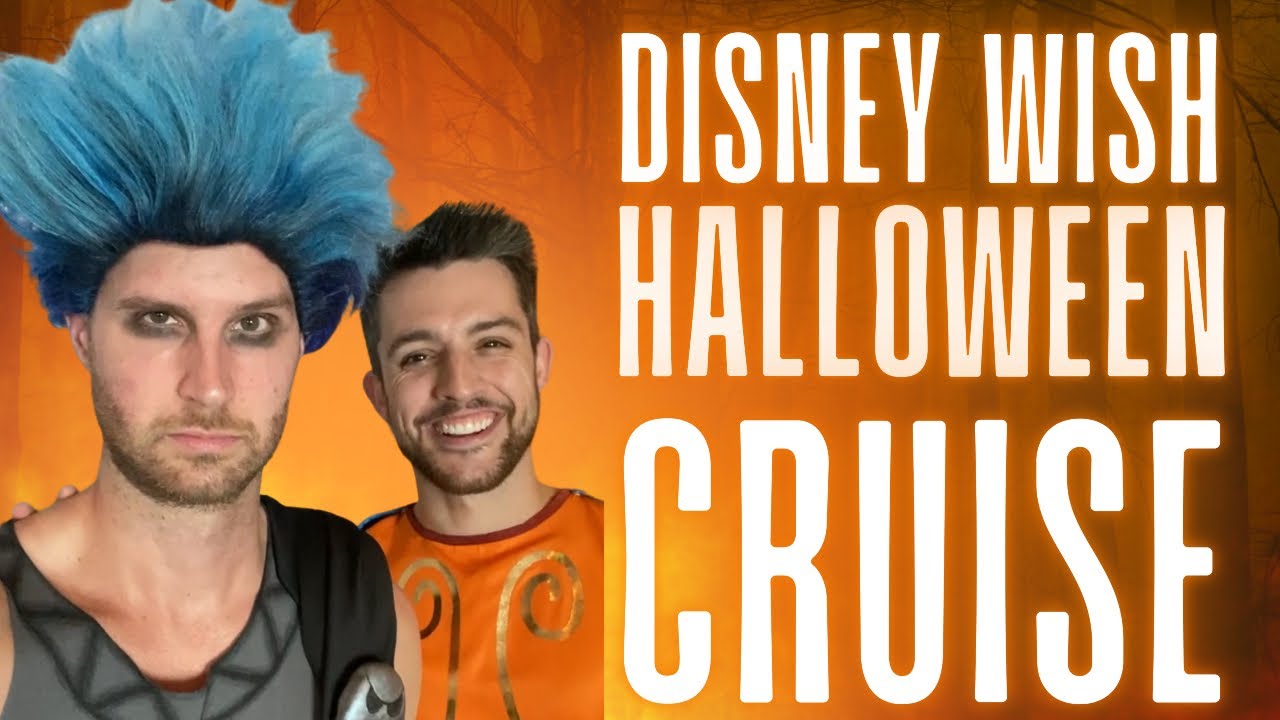 Halloween on the High Seas | Disney WISH | Chris & Clay Vlog