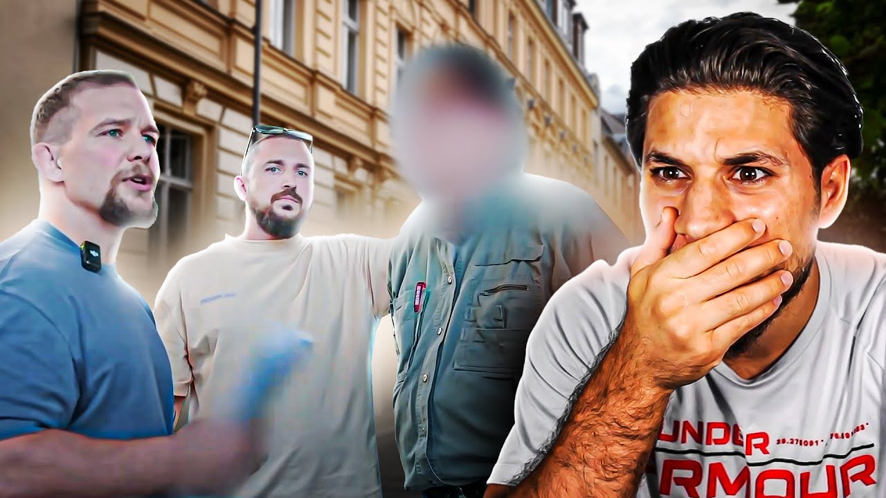 Du ekelhafter Mensch ! Schäm dich ..