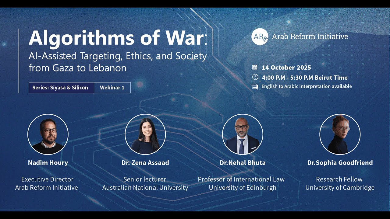 Algorithms of War AI-Assisted Targeting, Ethics, and Society from Gaza to Lebanon