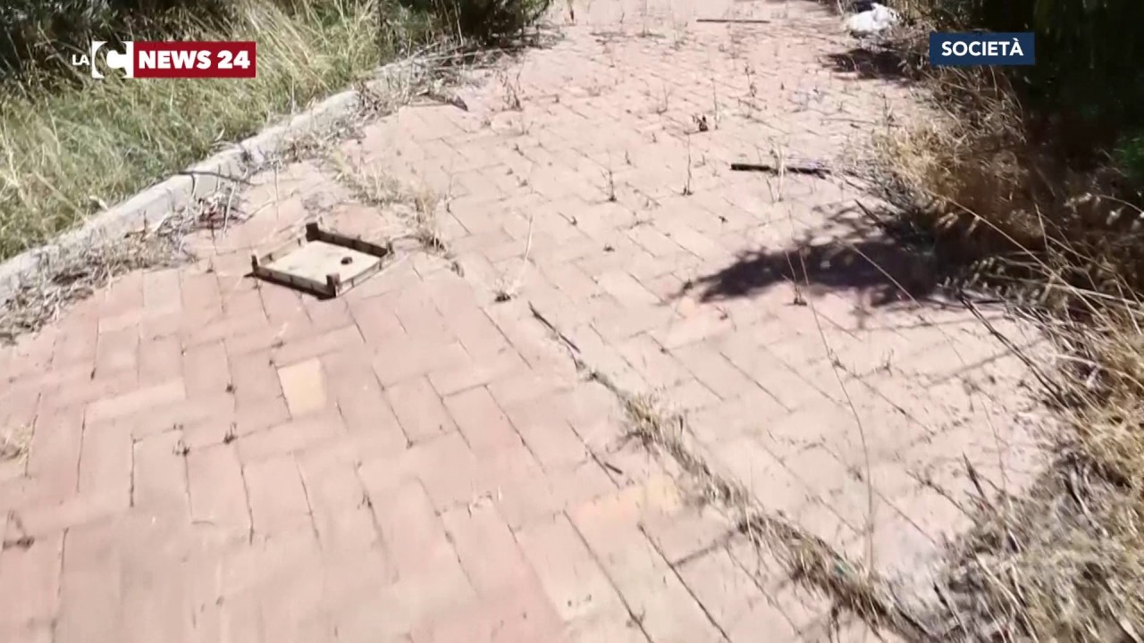 Degrado nel sito archeologico di Pellaro