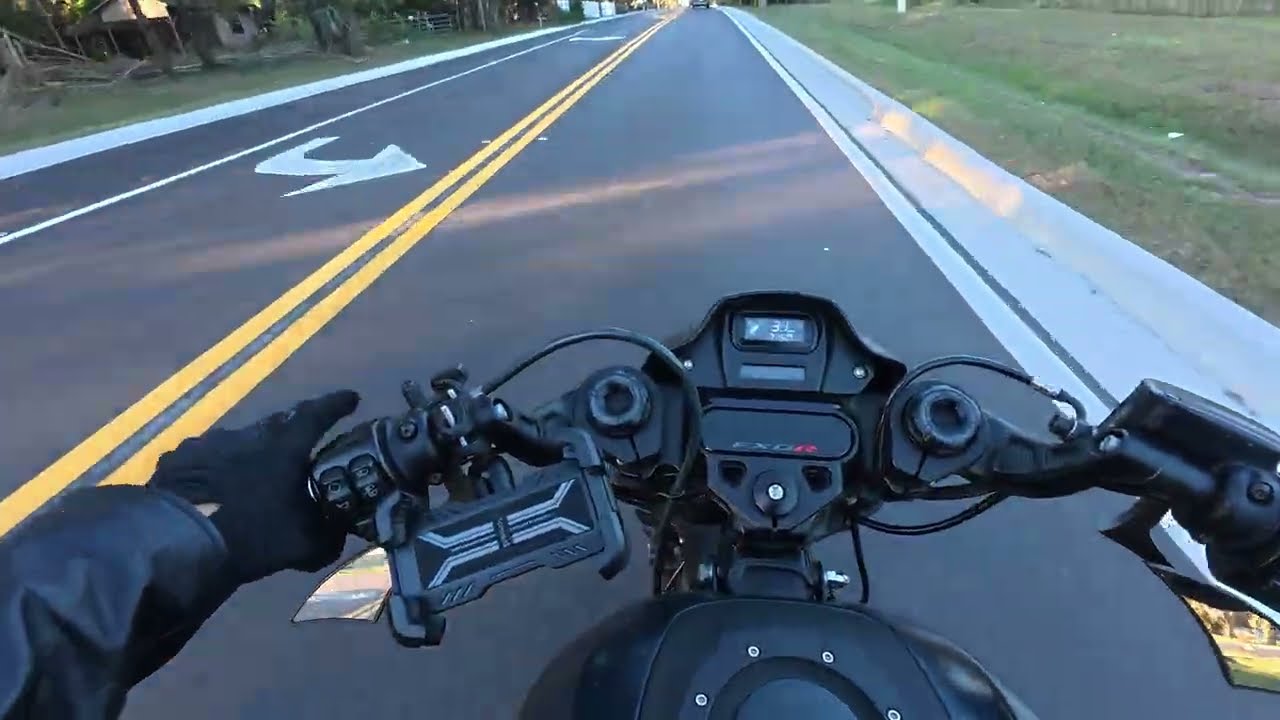 Harley FXDR 114 - POV Ride | DJI Action 5 Pro Test | New Homes in Florida | Jan 1, 2026