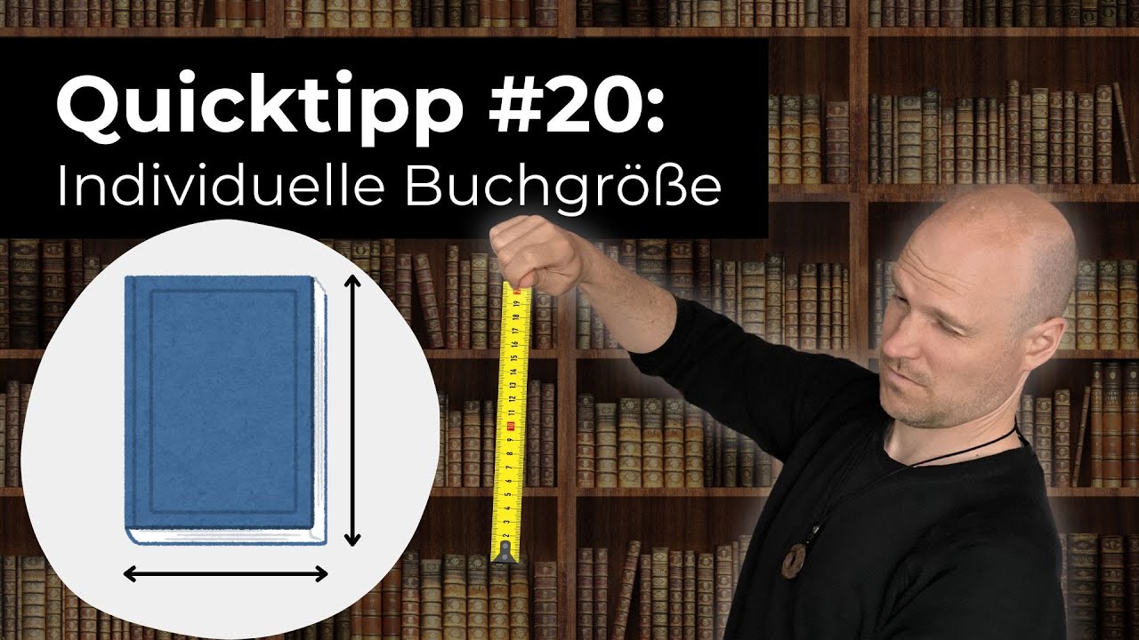 Amazon KDP: Individuelles Format festlegen
