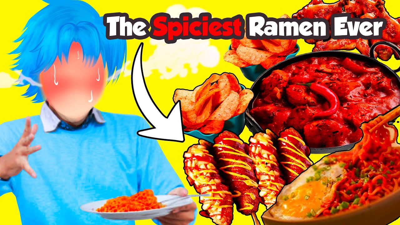 EATING only the SPICIEST Food from EVERY RESTAURANT!
