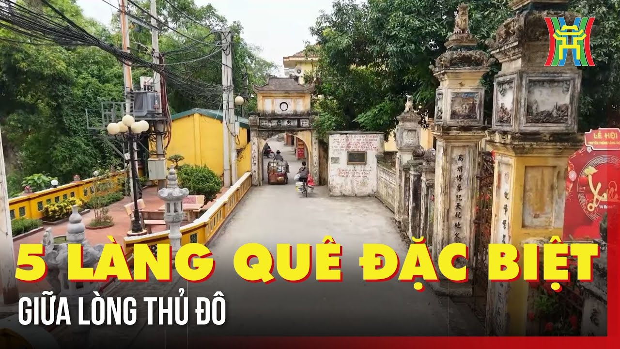 Khám phá những làng quê yên bình giữa Thủ đô