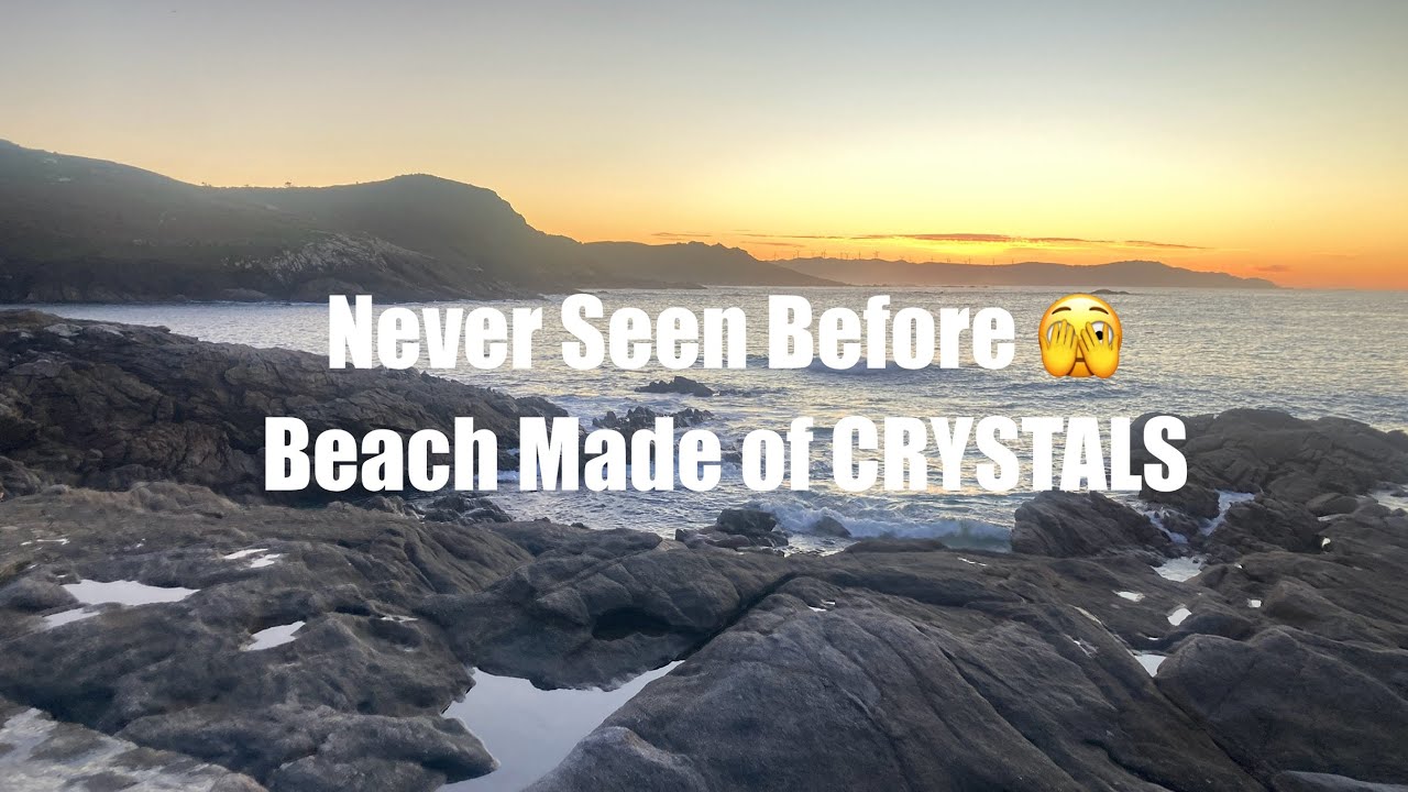 Actual Beach Made of CRYSTALS!!!!
